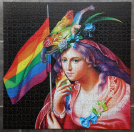 eeBoo - Liberty Rainbow - 1000 stukjes