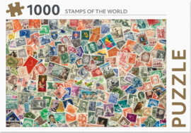 Rebo - Stamps of the World - 1000 stukjes