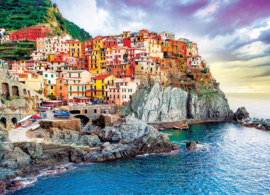 Eurographics 0786 - Manarola Cinque, Terre Italy - 1000 stukjes