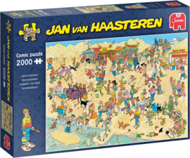 Jan van Haasteren - Zandsculpturen - 2000 stukjes