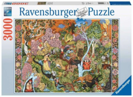 Ravensburger - Eeuwige Tuin van de Zon - 3000 stukjes