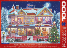 Eurographics 0973 - Getting Ready for Christmas - 1000 stukjes