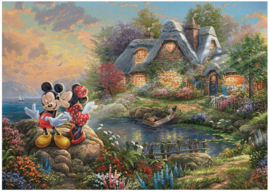 Disney Thomas Kinkade - Mickey en Minnie Mouse - 1000 stukjes