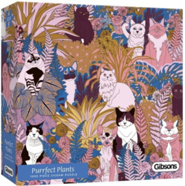 Gibsons 6615 - Purrfect Plants - 1000 stukjes