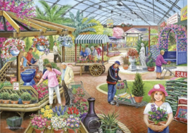 House of Puzzles - At the Garden Center - 500 stukjes