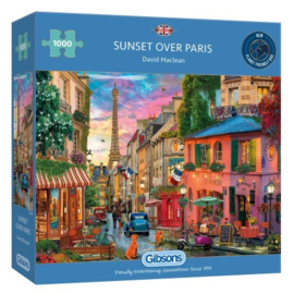 Gibsons 6329 - Sunset Over Paris - 1000 stukjes