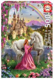 Educa - Fairy and Unicorn - 500 stukjes
