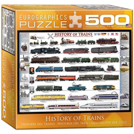 Eurographics 0251 - History of Trains  - 500XL stukjes
