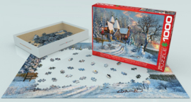 Eurographics 0790 - Christmas Cottage - 1000 stukjes