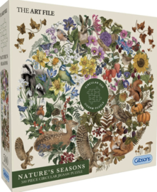 Gibsons 3710 - the Art File Nature’s Seasons - 500 stukjes