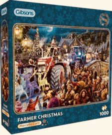 Gibsons 6439 - Farmer Christmas - 1000 stukjes