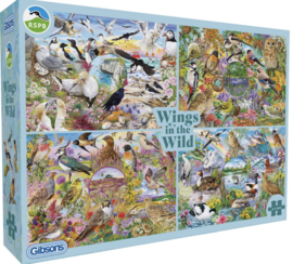 Gibsons 5074 - Wings in the Wild - 4x500 stukjes