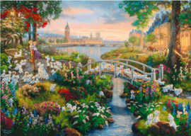 Disney Thomas Kinkade - 101 Dalmatiers - 1000 stukjes  