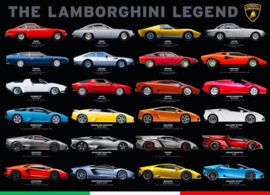 Eurographics 0822 - The Lamborghini Legends - 1000 stukjes