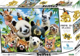 TFF 3D Image Puzzel - Llama Drama Selfie - 500 stukjes