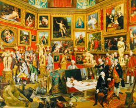 Piatnik Johan Zoffany - Tribuna of the Uffizi - 1000 stukjes