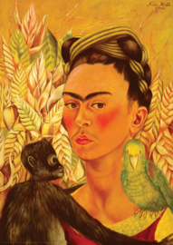 Eurographics 6170 - Self Portrait with Monkey and Parrot - 1000 stukjes