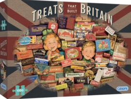 Gibsons 7126 - Treats that Built Britain - 1000 stukjes