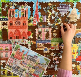 eeBoo - Paris in a Day - 1000 stukjes