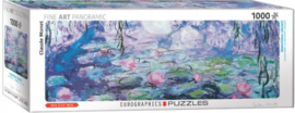 Eurographics - Claude Monet - Waterlilies - 1000 stukjes  Panorama