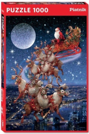 Piatnik - Santa's Flying Sleigh - 1000 stukjes