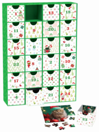 Eurographics - Advent Calendar - Christmas Whiskers - 24x50 puzzels