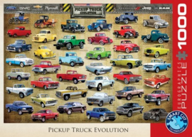 Eurographics 0681 - Pickup Truck Evolution - 1000 stukjes