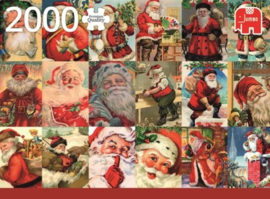 Jumbo - Vintage Santa's - 2000 stukjes  OP=OP