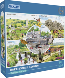 Gibsons 6462 - Dartmoor & Exmoor - 1000 stukjes