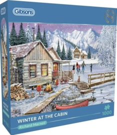 Gibsons 6382 - Winter at the Cabin - 1000 stukjes