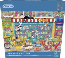 Gibsons 6437 - Moggies & Kittens - 1000 stukjes