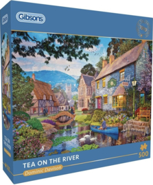 Gibsons 3171 - Tea on the River - 500 stukjes
