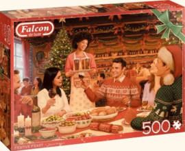 Falcon de Luxe 11345 - Festive Feast - 500 stukjes