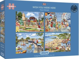 Gibsons 5059 - Wish You Were Here -  4x 500 stukjes