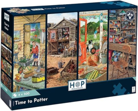 House of Puzzles - Time to Potter - 4x500 stukjes
