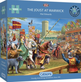 Gibsons 6369 - The Joust at Warwick - 1000 stukjes