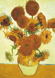 Educa Vincent van Gogh - Sunflowers & Cafe Terras at Night - 2x1000 stukjee