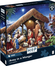 House of Puzzles - Away in a Manger - 1000 stukjes