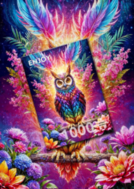 Enjoy 2161 - Neon Owl - 1000 stukjes