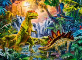 Ravensburger - Oase van Dinosauriers - 100XXL stukjes