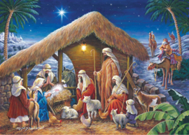 House of Puzzles - Away in a Manger - 1000 stukjes