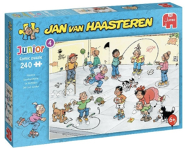 Jan van Haasteren - Speelkwartiertje - 240 stukje   JUNIOR  OP=OP