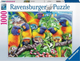 Ravensburger - Land van de Lorrikeets - 1000 stukjes