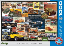 Eurographics 0758 - Jeep Advertising Collection - 1000 stukjes