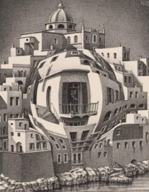 Puzzelman M.C. Escher - Balkon - 1000 stukjes  