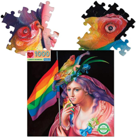 eeBoo - Liberty Rainbow - 1000 stukjes