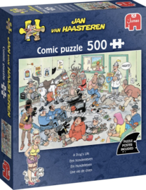 Jan van Haasteren - Een Hondenleven - 500 stukjes