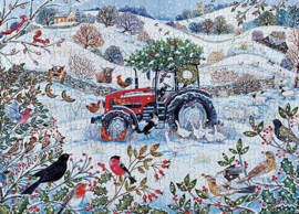 Gibsons 6477 - Festive Farm - 1000 stukjes