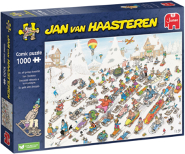 Jan van Haasteren - Van Onderen - 1000 stukjes