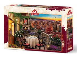 Art Puzzle 5184 - Diner at New York - 1000 stukjes